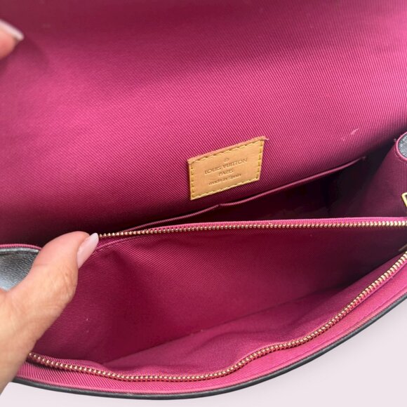 Louis Vuitton Monogram Cluny BB Bordeaux X Fuchsia - Picture 10 of 13